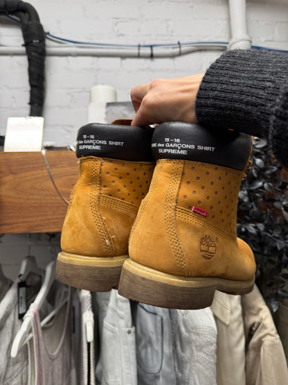 2015 Supreme x Comme Des Garçons Timberland Premium Boots
