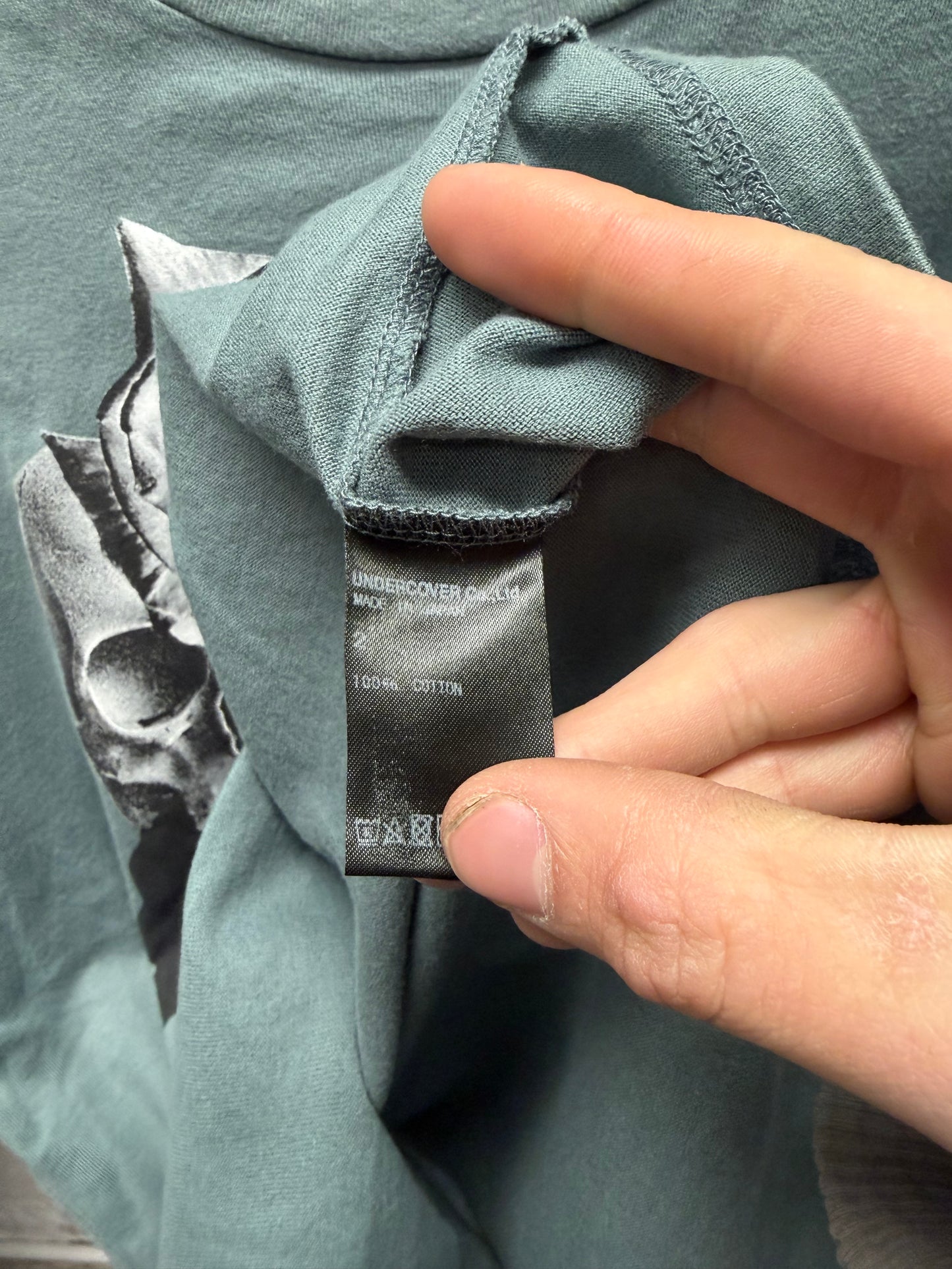 SS2023 Undercover ‘Blossoming Skulls’ Graphic T-Shirt