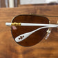 Chrome Hearts ‘Stains’ 18K Gold Aviator Sunglasses