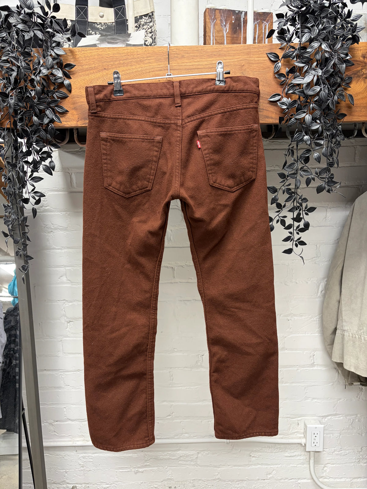 AW2002 Junya Watanabe x Levi’s ‘Varsity School Crest’ Wool Straight Cut Pants