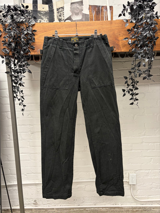 Vivienne Westwood Black ‘D-Ring’ Baker Straight Cut Pants