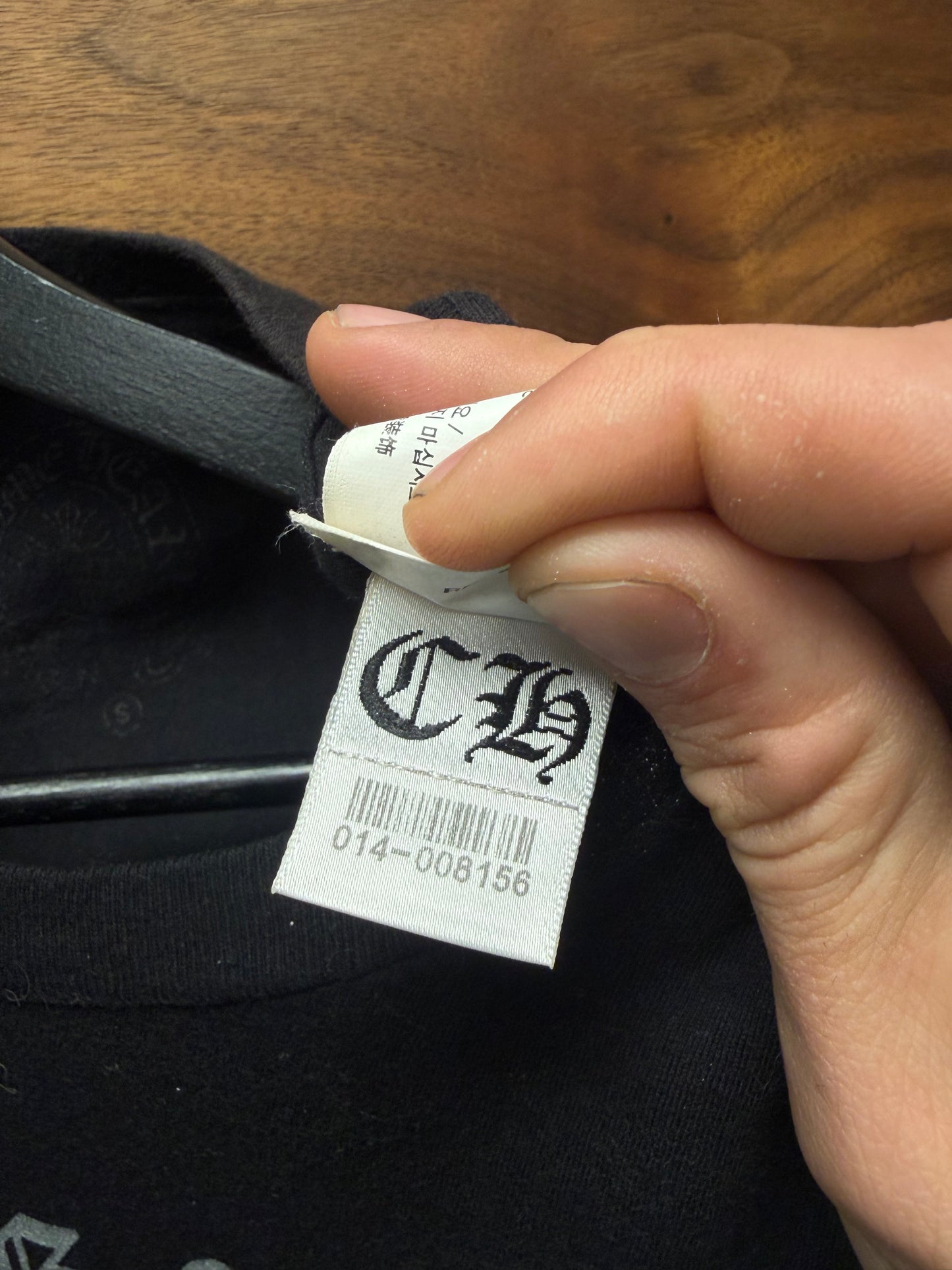 Chrome Hearts ‘Foti Flag’ Black Graphic T-Shirt