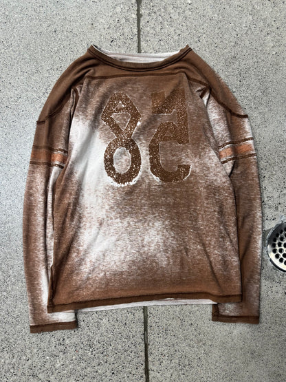 Kapital Reversible ‘Football Jersey’ Vintage Long Sleeve Shirt