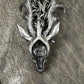 AW2008 Number (N)ine ‘My Private Portland’ Solid 925 Silver Deer Necklace