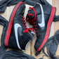 Nike Bred Dunk High Top Sneakers