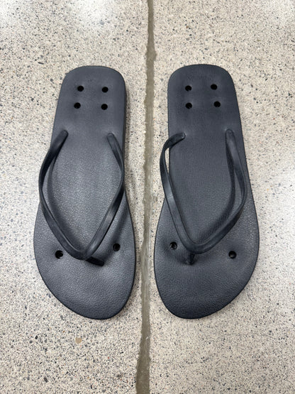 Rick Owens Open Toe Flip Flop Sandals