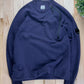 C.P. Company ‘Goggle’ Overdyed Purple Crewneck Sweatshirt