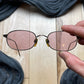 Vintage Emporio Armani Pink Tinted Sunglasses