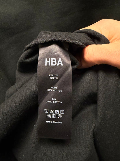 Hood by Air Double Layered Black/Grey Long Sleeve Shirt