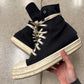 Rick Owens DRKSHDW Canvas Ramones