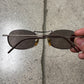 Marithe Francois Girbaud Oval Shape Rustic Brown Sunglasses