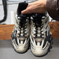 Balenciaga ‘Track 2’ Beige/Black Low Top Sneakers