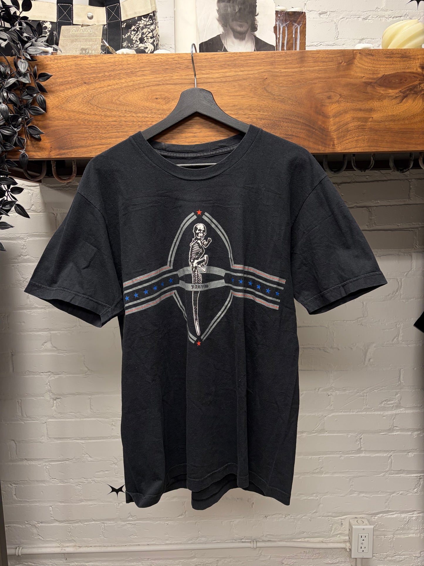 Chrome Hearts ‘Jarvis Crest’ Black Graphic T-Shirt