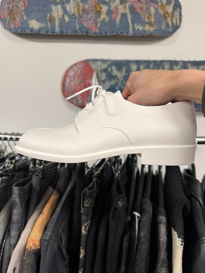 Maison Margiela Rubber ‘Tabi’ White Oxford Derbys