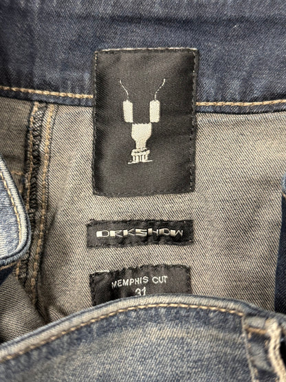 SS2019 Rick Owens ‘Memphis Cut’ Washed Blue Denim