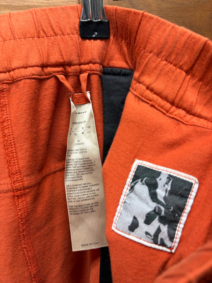 Rick Owens ‘Creatch’ Orange Drawstring Sweatpants