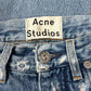 Acne Studios Frayed Blue Slim/Skinny Jeans