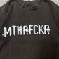 SS2004 Number (N)ine ‘Motherfucker’ Distressed Brown T-Shirt’
