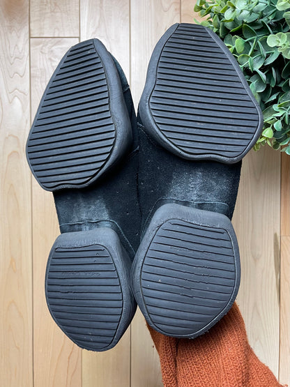 Rick Owens x Adidas Black Suede Tech Runners