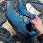 Vintage Prada Sport Mesh Blue Low Top Sneakers