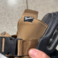 Number (N)ine Black/Gold Double Strap Sandals