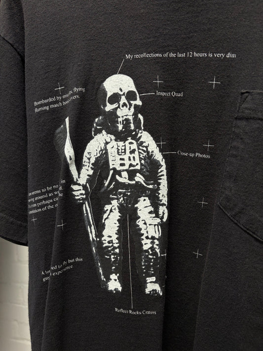 Vintage Chrome Hearts ‘Foti Soldier’ Faded Black Graphic T-Shirt