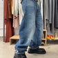 2021 Balenciaga Blue Washed Heel Bite Denim