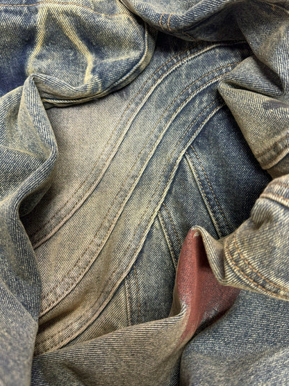 No Faith Studios ‘Wave’ Wide Leg Denim