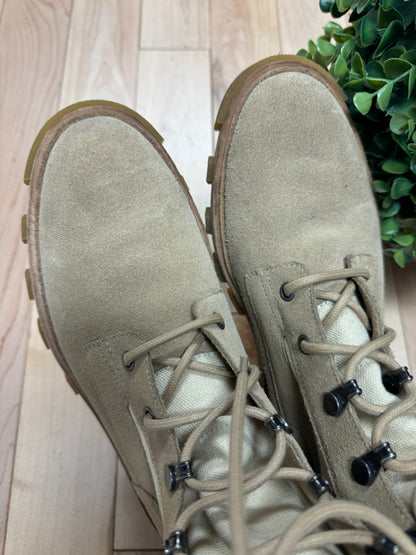 Balenciaga ‘Desert Sand’ Suede Tactical Army Boots