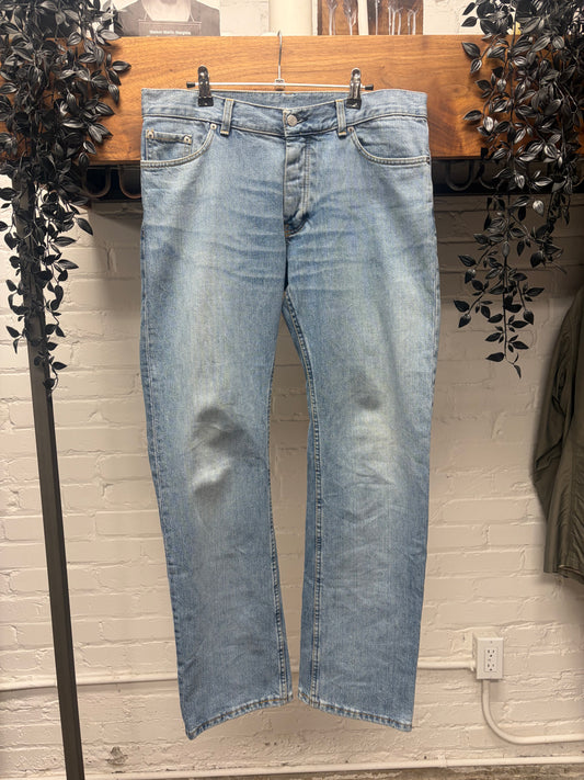 1998 Helmut Lang ‘Classic Denim’ Washed Blue Bootcut Jeans