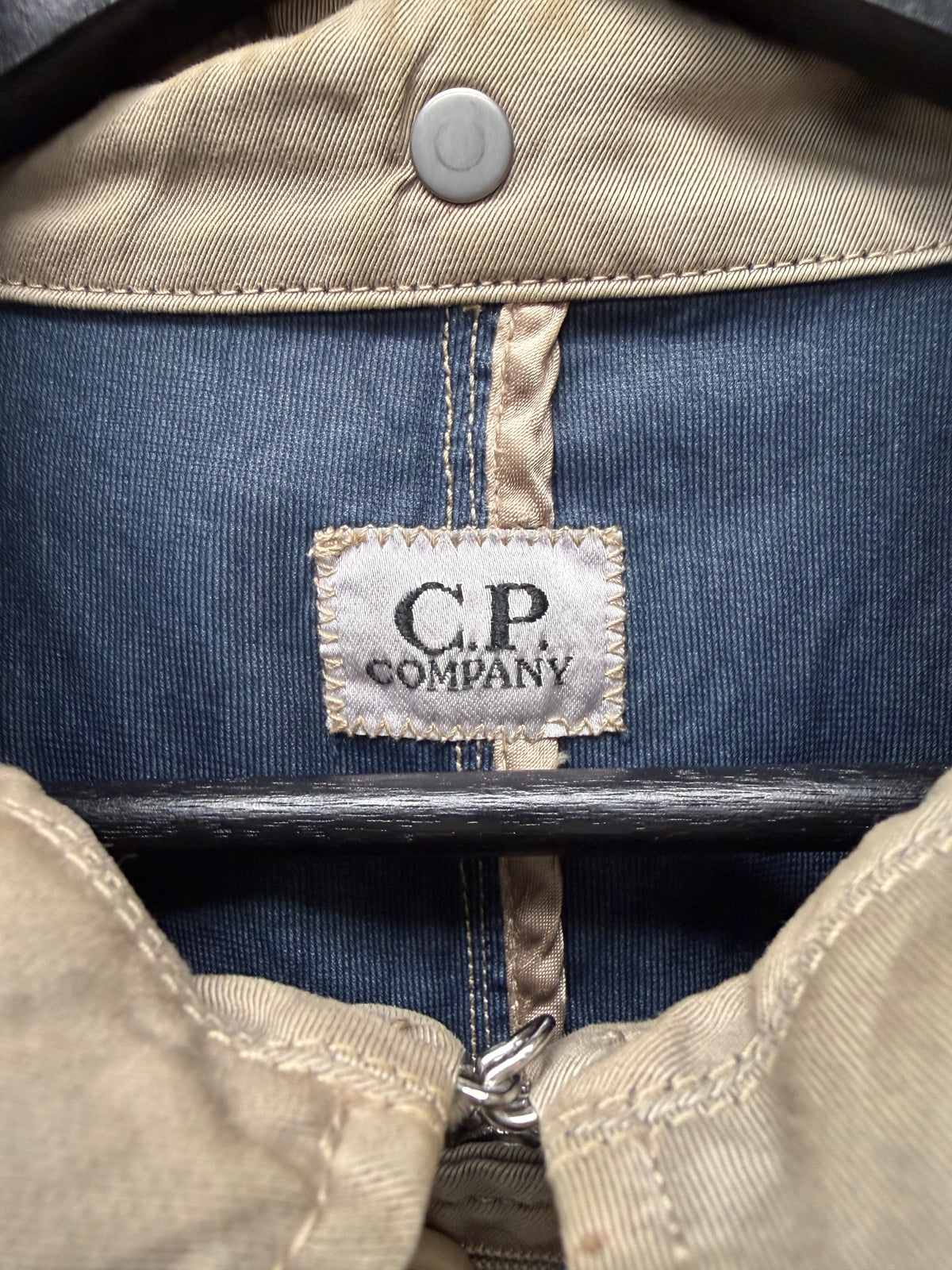 C.P. Company ‘Mille Miglia’ Tan Goggle Lens Hooded Jacket