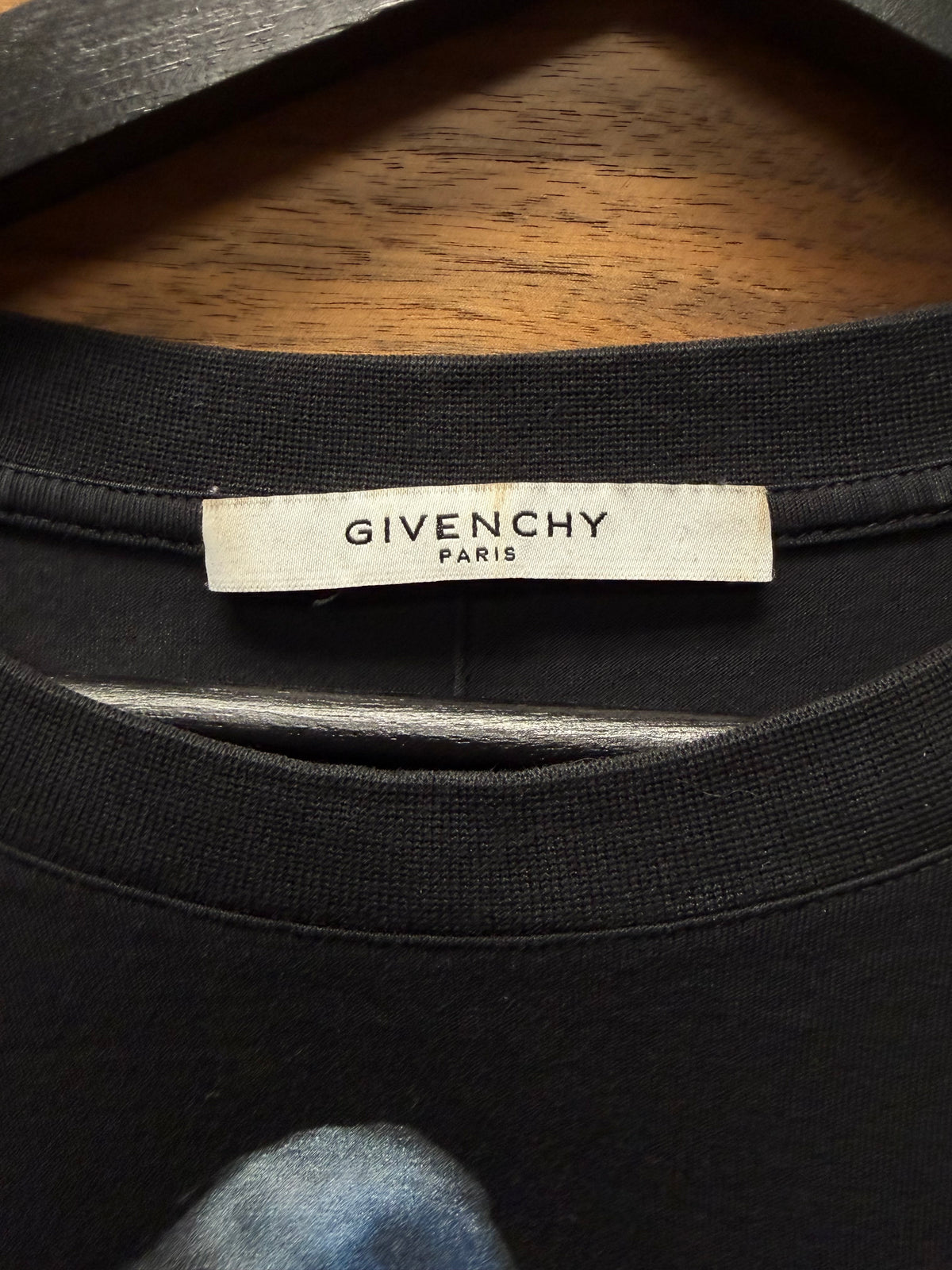 SS2016 Givenchy by Ricardo Tisci ‘Shark’ Black Graphic T-Shirt