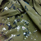 SS2022 Balenciaga ‘Artist’ Painted Military Canvas Trench Coat