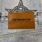 Vetements ‘Tattoo’ Light Wash Blue Denim