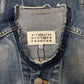 AW2022 Maison Margiela ‘Collarless’ Denim Trucker Jacket