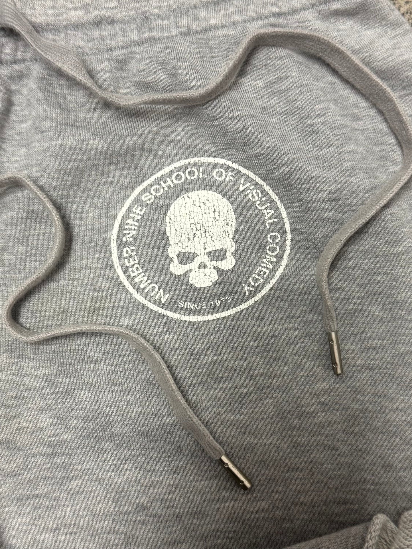 Number (N)ine ‘School of Visual Comedy’ Cotton Sweat Shorts