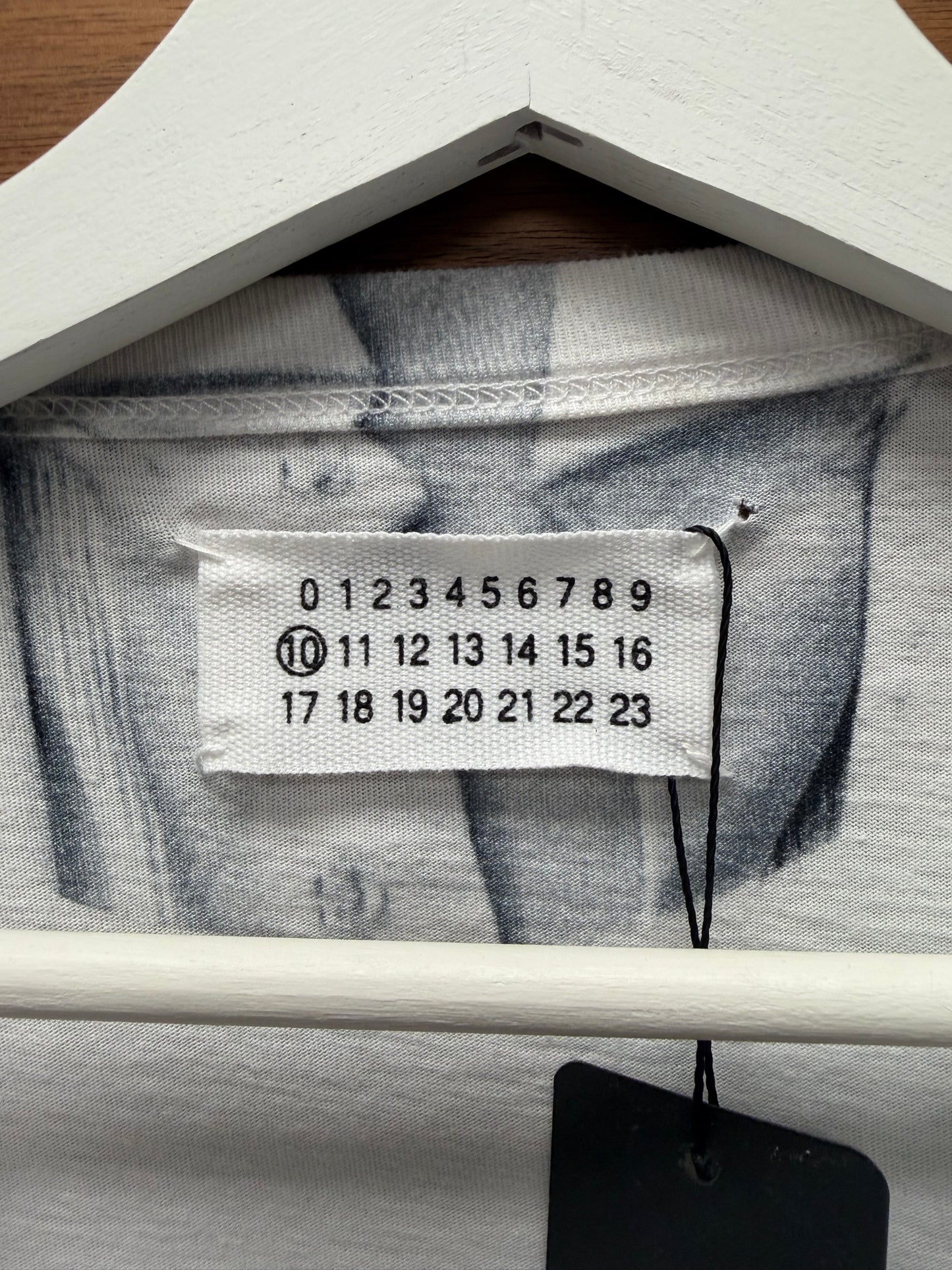 SS2005 Maison Martin Margiela Trompe L’œil ‘Vest & Scarf’ Long Sleeve Shirt