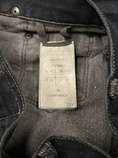 Rick Owens DRKSHDW Raw Blue ‘Torrence Cut’ Denim