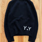 Autumn Winter 2012 Yohji Yamamoto ‘69’ Graphic Wool Knit Sweater.