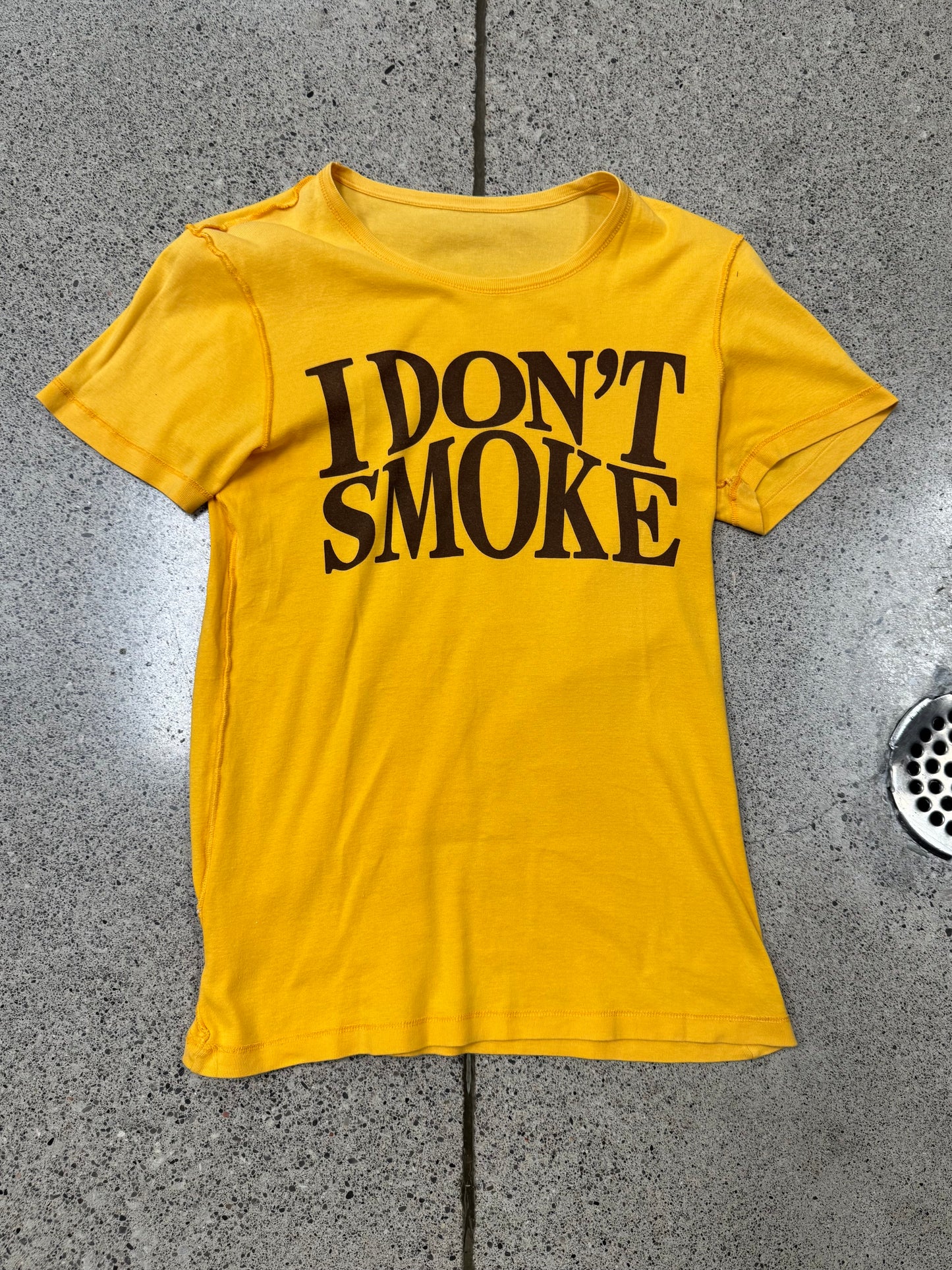AW2006 Maison Martin Margiela ‘I Don’t Smoke’ Reversible T-Shirt