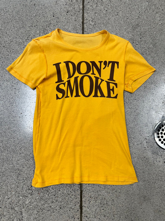 AW2006 Maison Martin Margiela ‘I Don’t Smoke’ Reversible T-Shirt