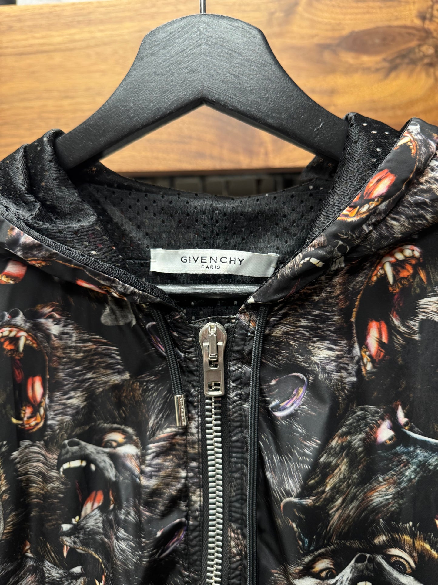 AW2016 Givenchy by Ricardo Tisci ‘Screaming Monkeys’ Hooded Jacket