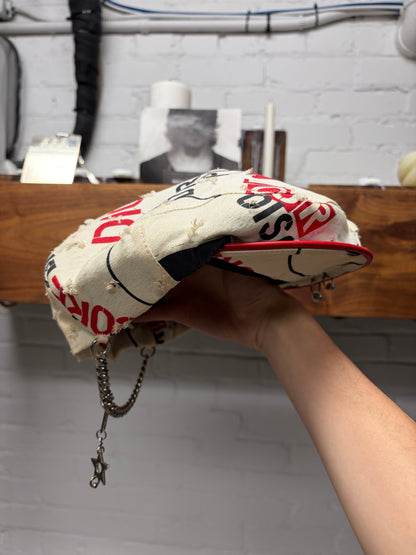 2004 Dior by John Galliano ‘Hardcore’ Pierced Beret