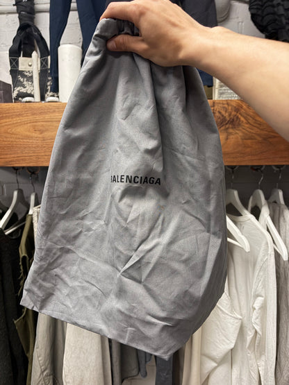 Balenciaga ‘Steroid’ Lace-Up Black Oversized Combat Boots