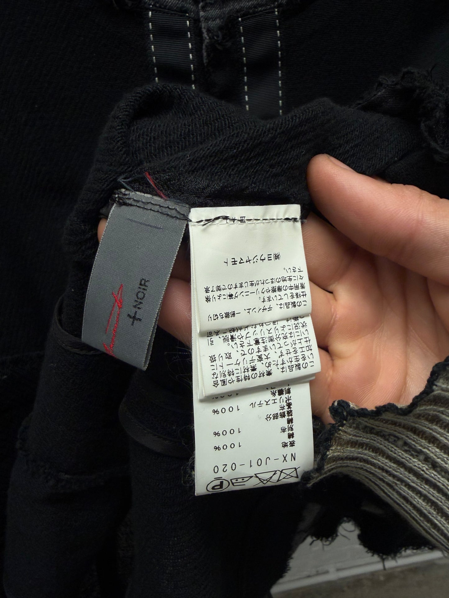 Yohji Yamamoto Baseball Sleeve ‘Hook & Eye Closure’ Linen Shirt