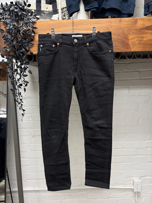 2019 Balenciaga Black Skinny Cut Denim
