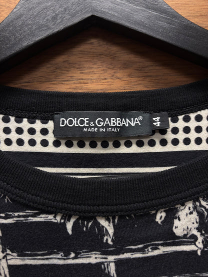 SS2018 Dolce & Gabbana ‘Sicilio Cowboy’ Western Graphic T-Shirt