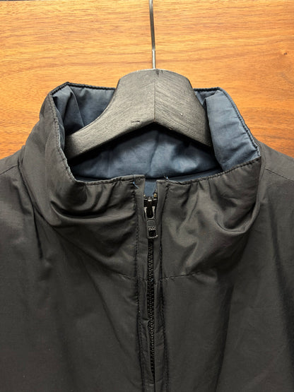 2000s Gucci Reversible Black/Blue Two Way Zip Jacket