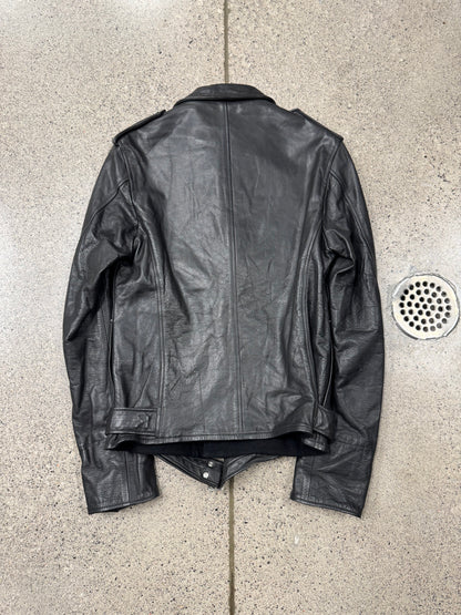 Vintage Yohji Yamamoto Y’s ‘Horse Hide’ Belted Leather Jacket