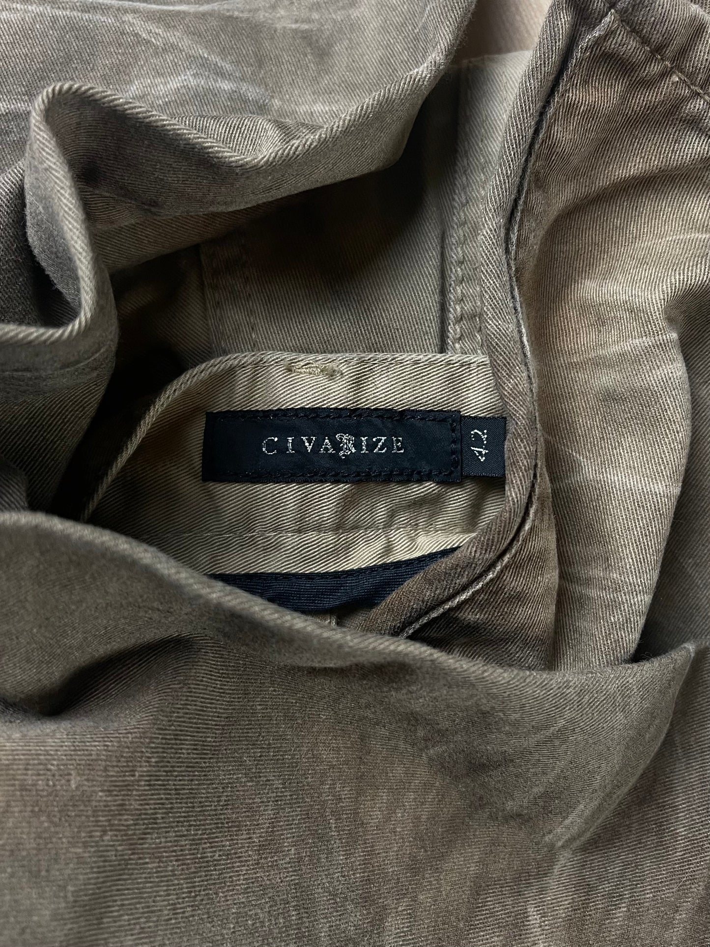 Civarize Dirt Washed ‘Snake Pocket’ Flared Denim